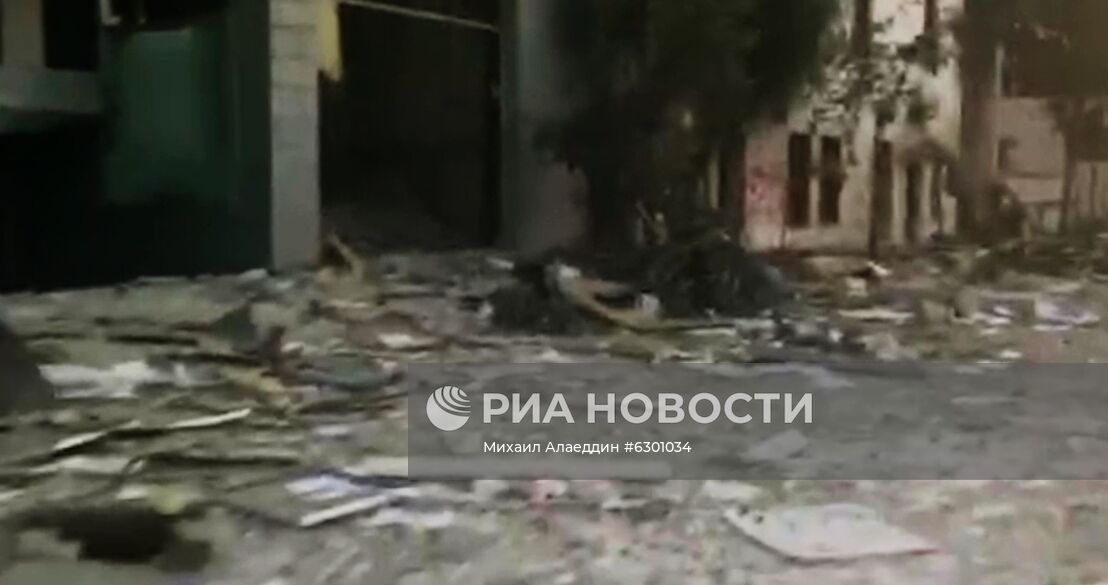 Взрыв в Бейруте