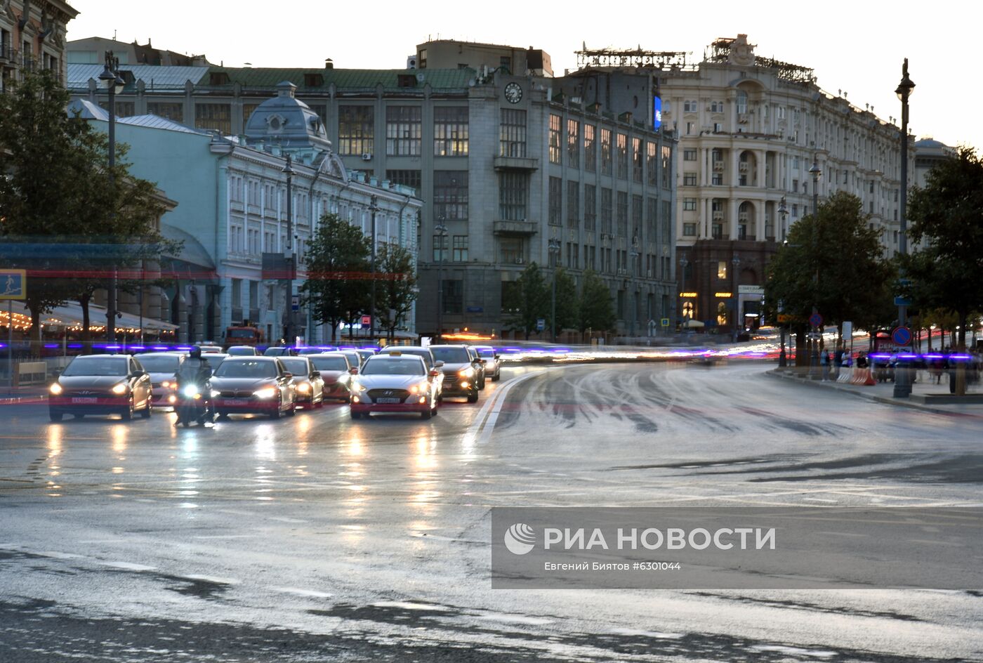 На Тверской улице завершились работы по укладке асфальта