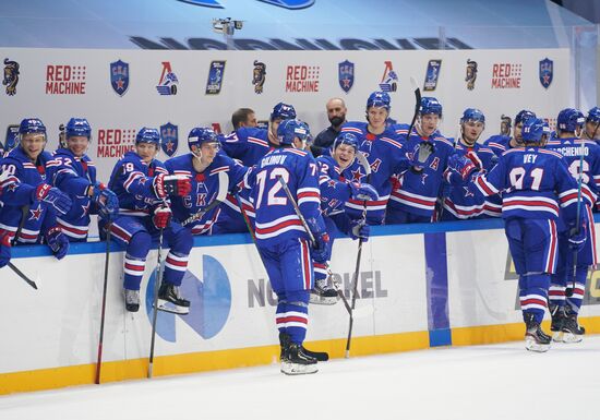 Хоккей. Sochi hockey open. Матч СКА — "Локомотив" 