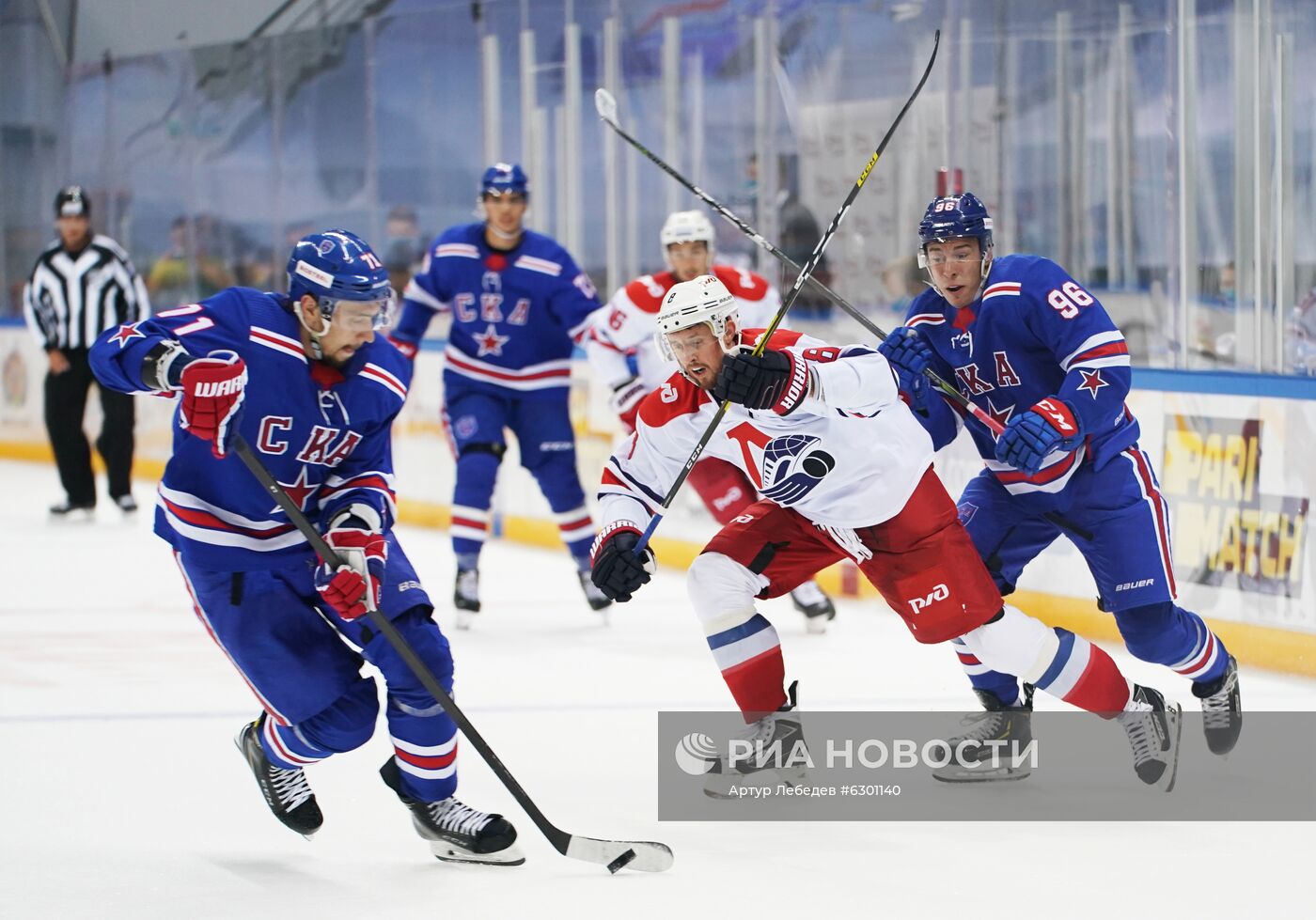 Хоккей. Sochi hockey open. Матч СКА — "Локомотив" 