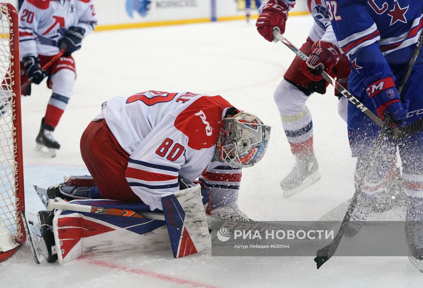 Хоккей. Sochi hockey open. Матч СКА — "Локомотив" 