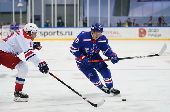 Хоккей. Sochi hockey open. Матч СКА — "Локомотив" 