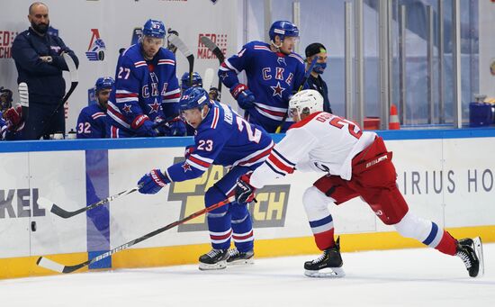 Хоккей. Sochi hockey open. Матч СКА — "Локомотив" 