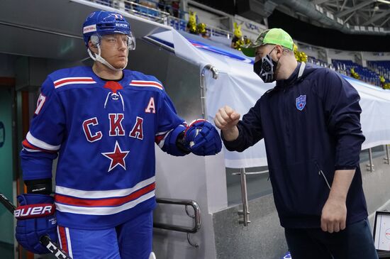 Хоккей. Sochi hockey open. Матч СКА — "Локомотив" 