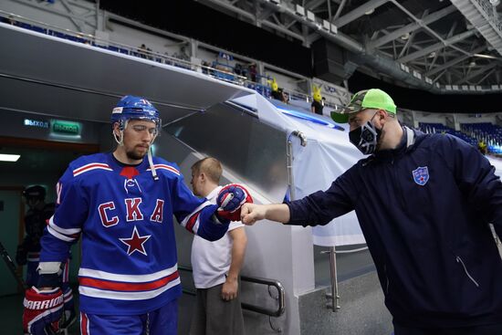 Хоккей. Sochi hockey open. Матч СКА — "Локомотив" 