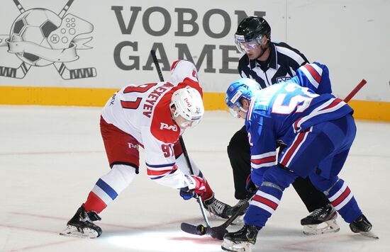 Хоккей. Sochi hockey open. Матч СКА — "Локомотив" 