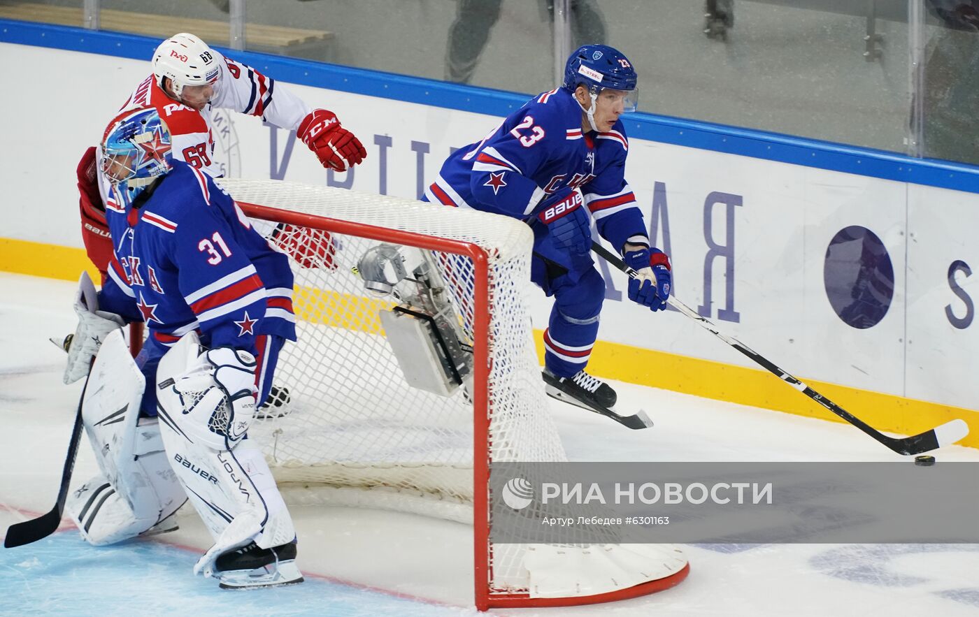 Хоккей. Sochi hockey open. Матч СКА — "Локомотив" 