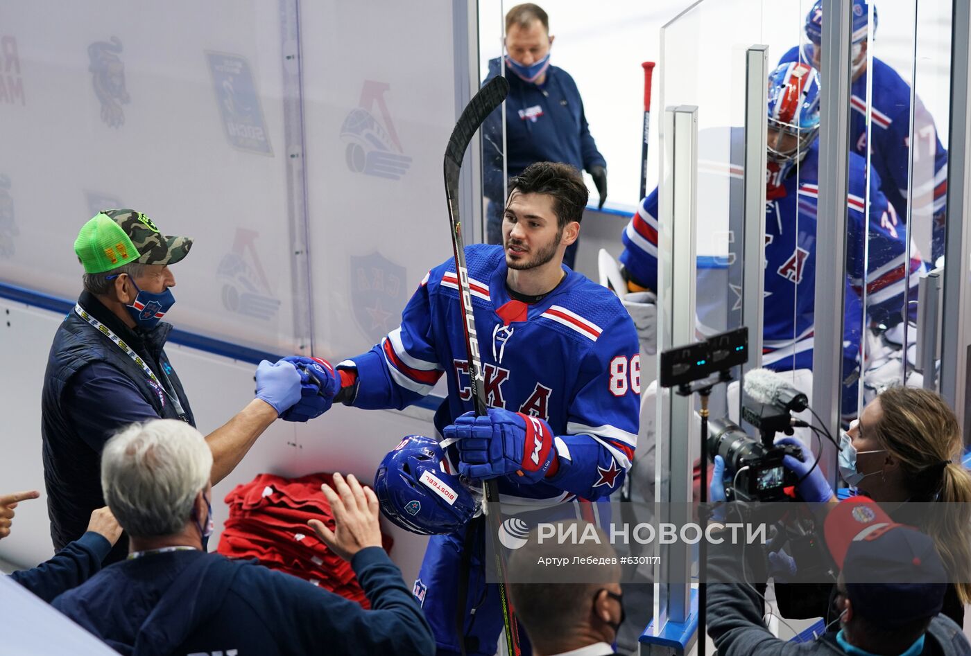 Хоккей. Sochi hockey open. Матч СКА — "Локомотив" 