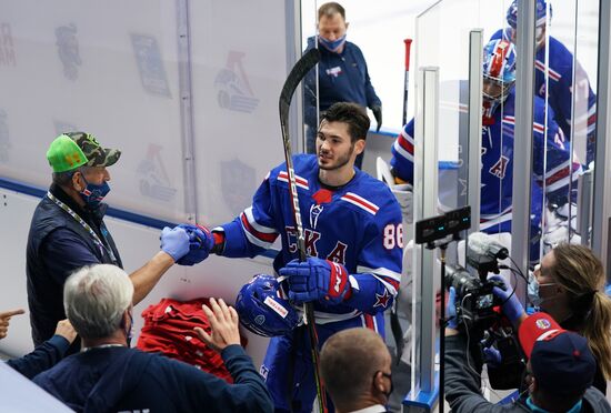 Хоккей. Sochi hockey open. Матч СКА — "Локомотив" 