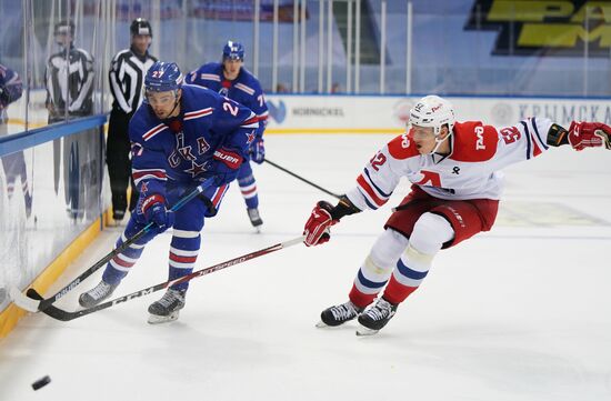 Хоккей. Sochi hockey open. Матч СКА — "Локомотив" 