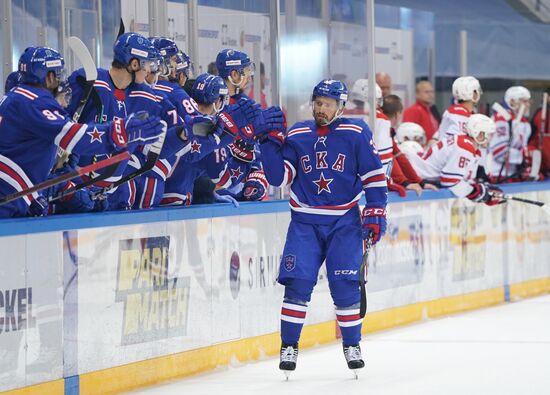 Хоккей. Sochi hockey open. Матч СКА — "Локомотив" 