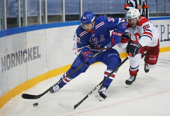 Хоккей. Sochi hockey open. Матч СКА — "Локомотив" 