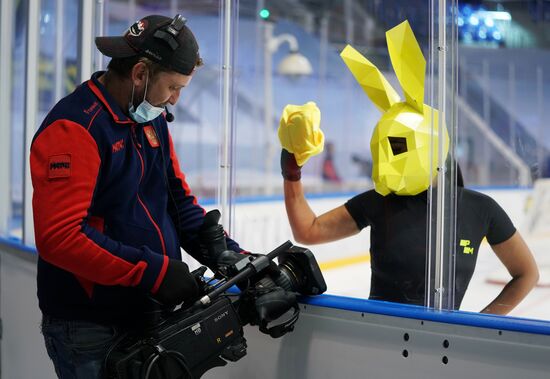 Хоккей. Sochi hockey open. Матч СКА — "Локомотив" 