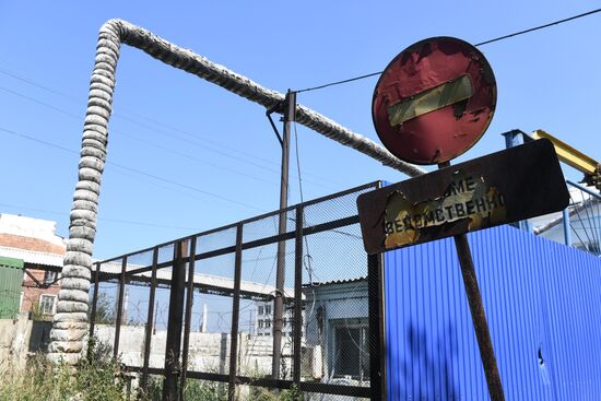 Бывший химкомбинат в Усолье-Сибирском