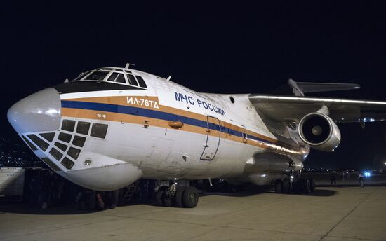 Первые самолеты с российской помощью приземлились в Бейруте