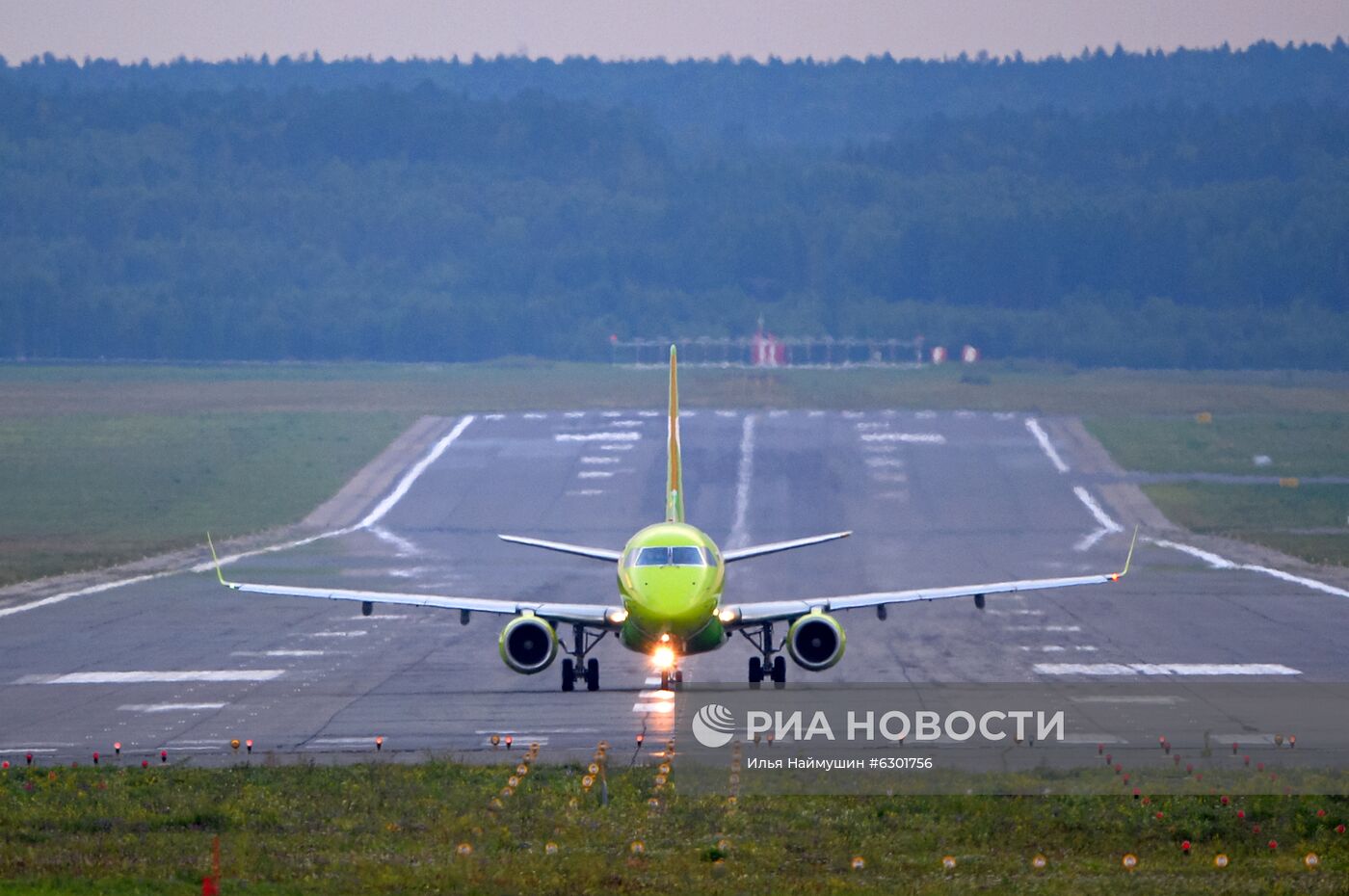 Споттинг в аэропорту Красноярска 