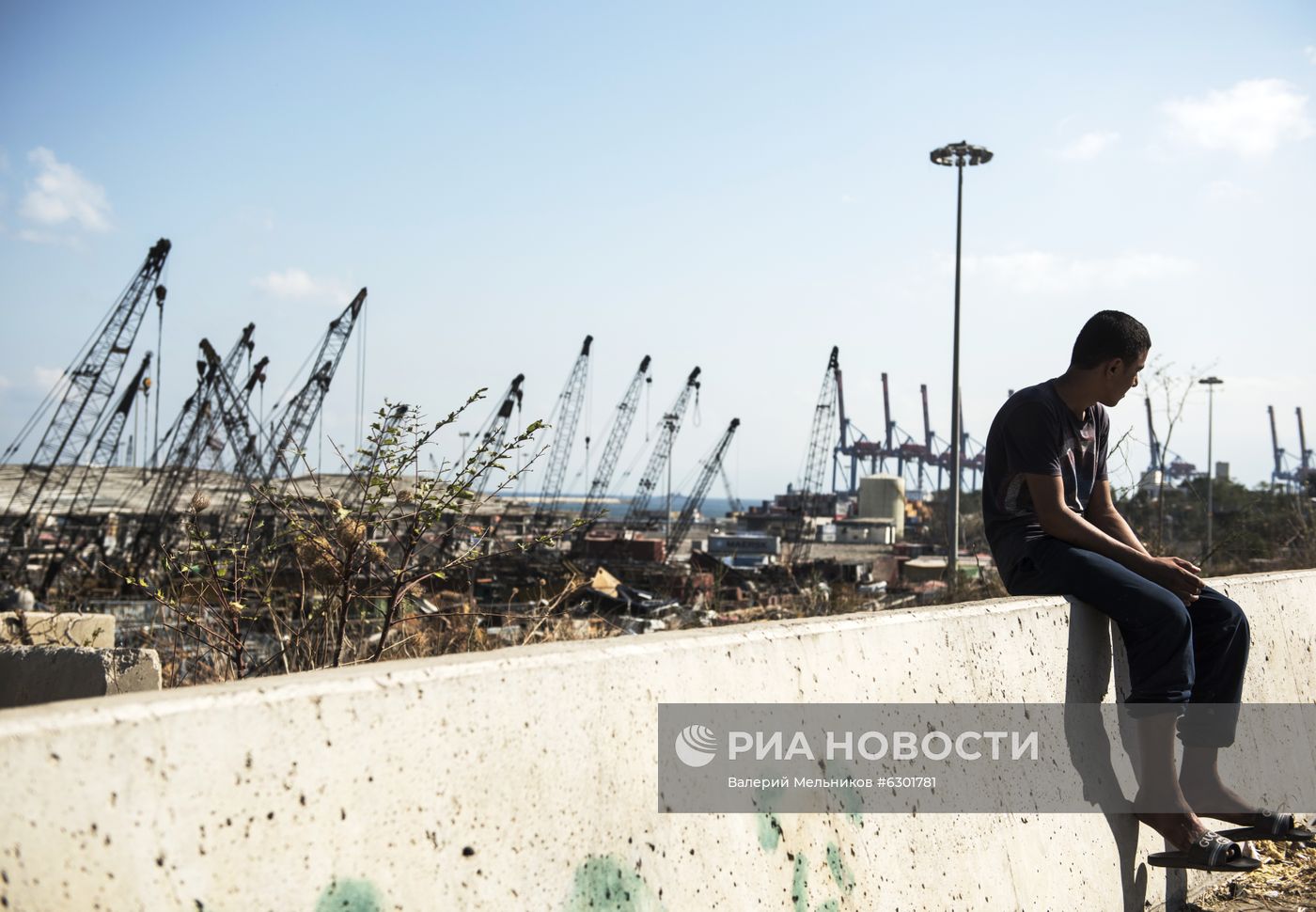 Последствия взрыва в Ливане 