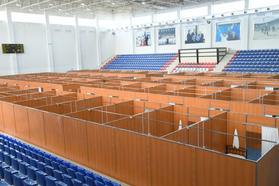 Олимпийский спортивный комплекс в Баку переоборудован в госпиталь