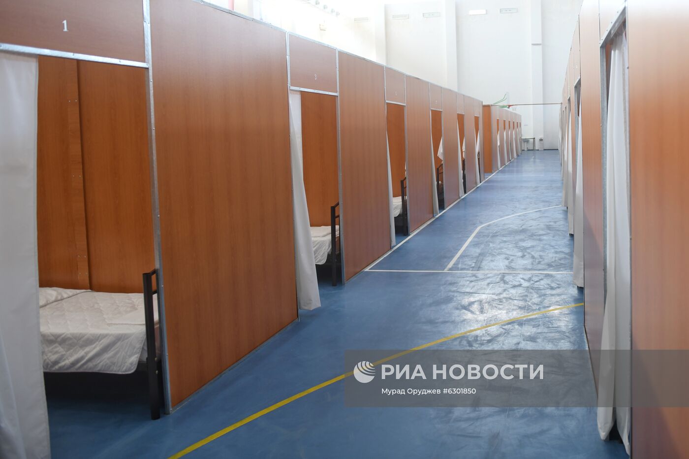 Олимпийский спортивный комплекс в Баку переоборудован в госпиталь