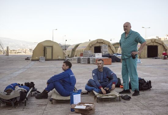 Последствия взрыва в Ливане 