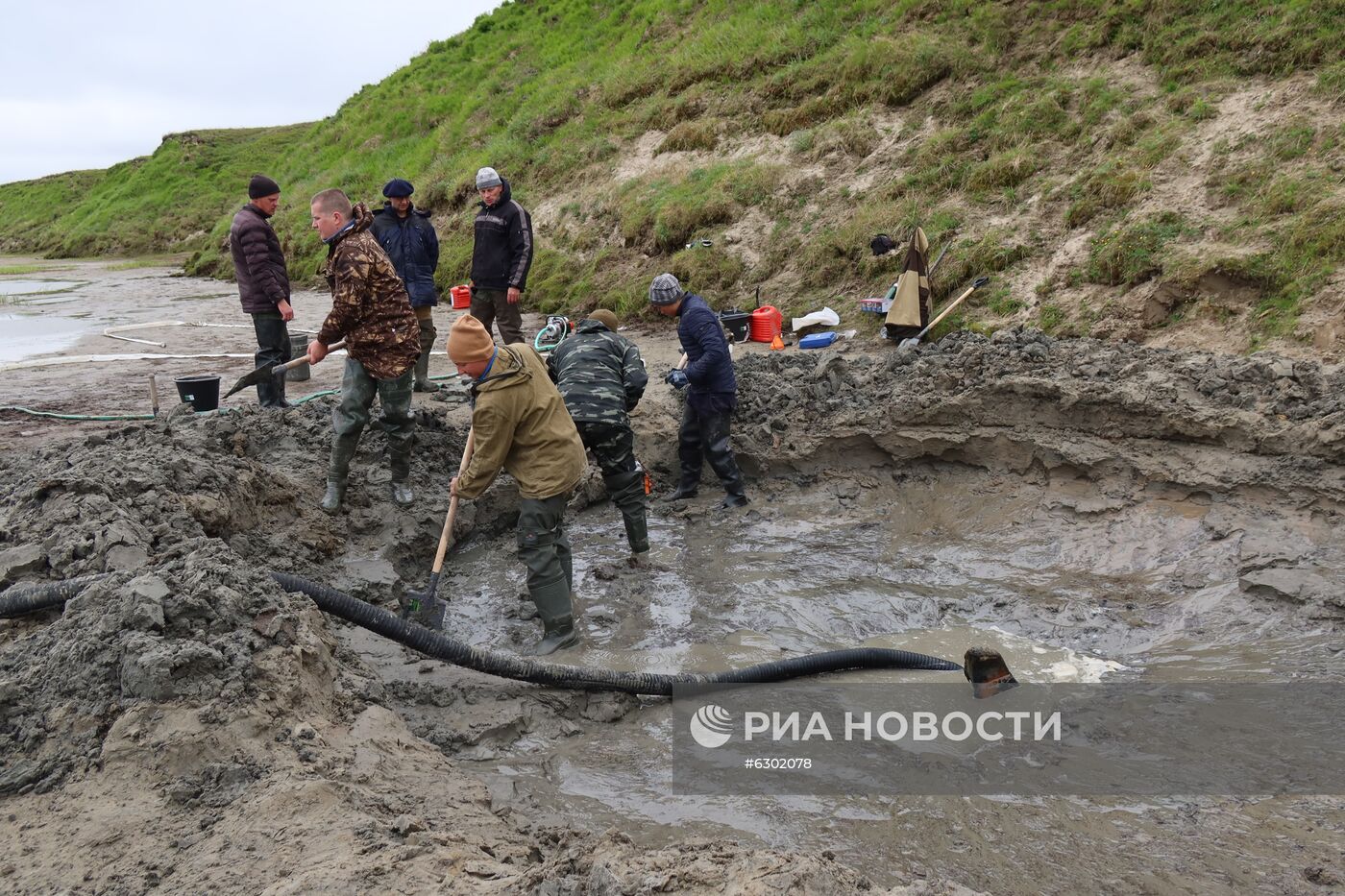 Скелет взрослого мамонта нашли на Ямале