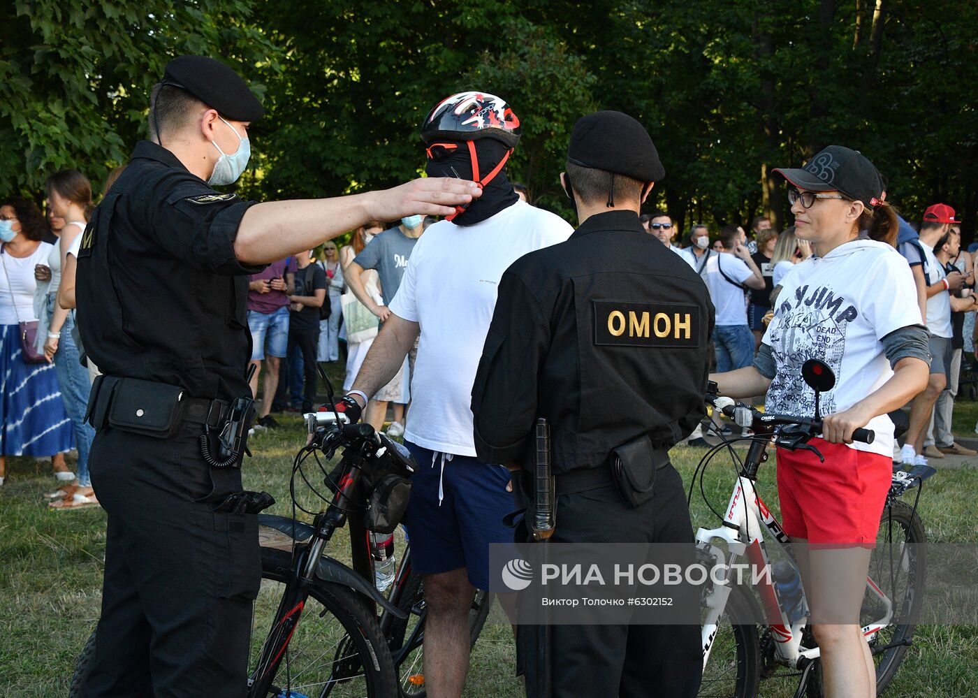 Митинг оппозиции в Минске