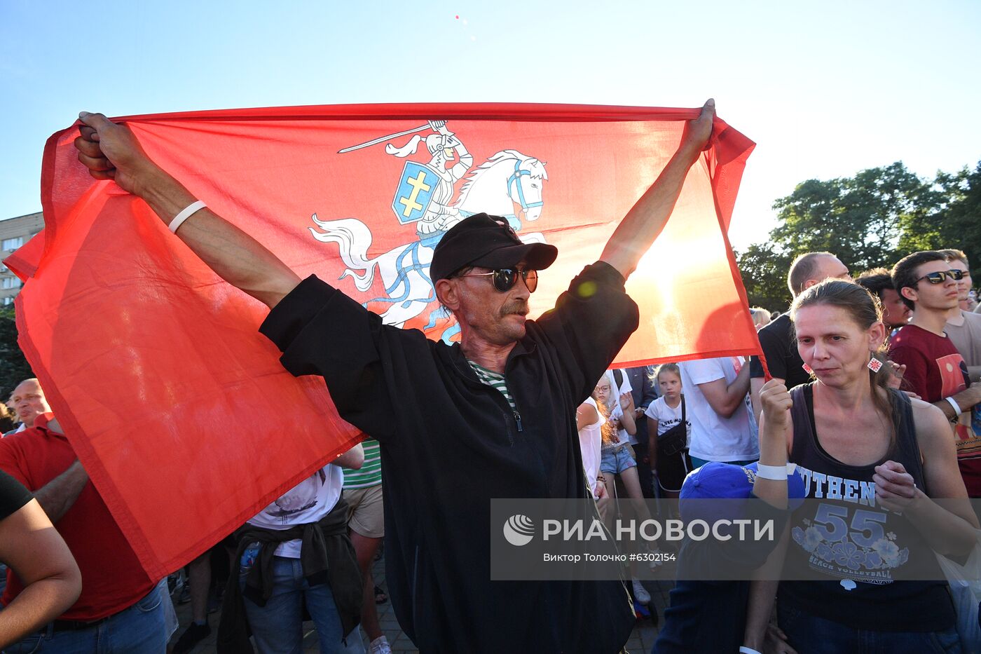 Митинг оппозиции в Минске