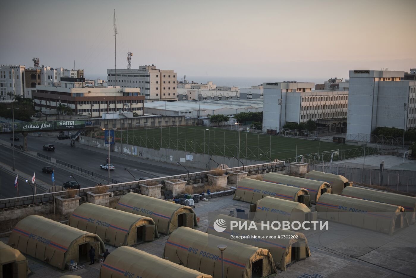 Последствия взрыва в Ливане