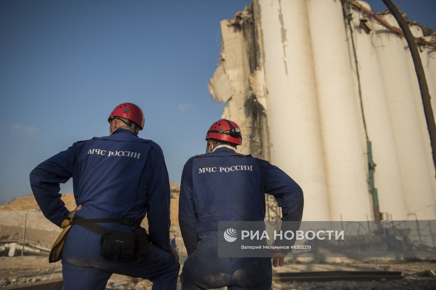 Последствия взрыва в Ливане