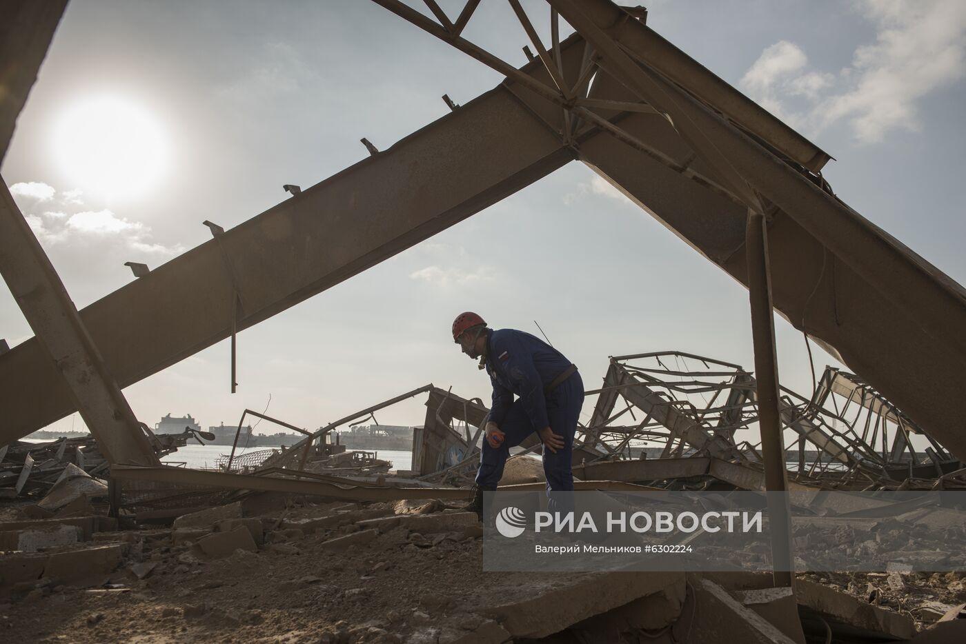 Последствия взрыва в Ливане