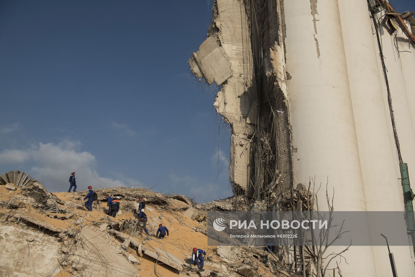 Последствия взрыва в Ливане