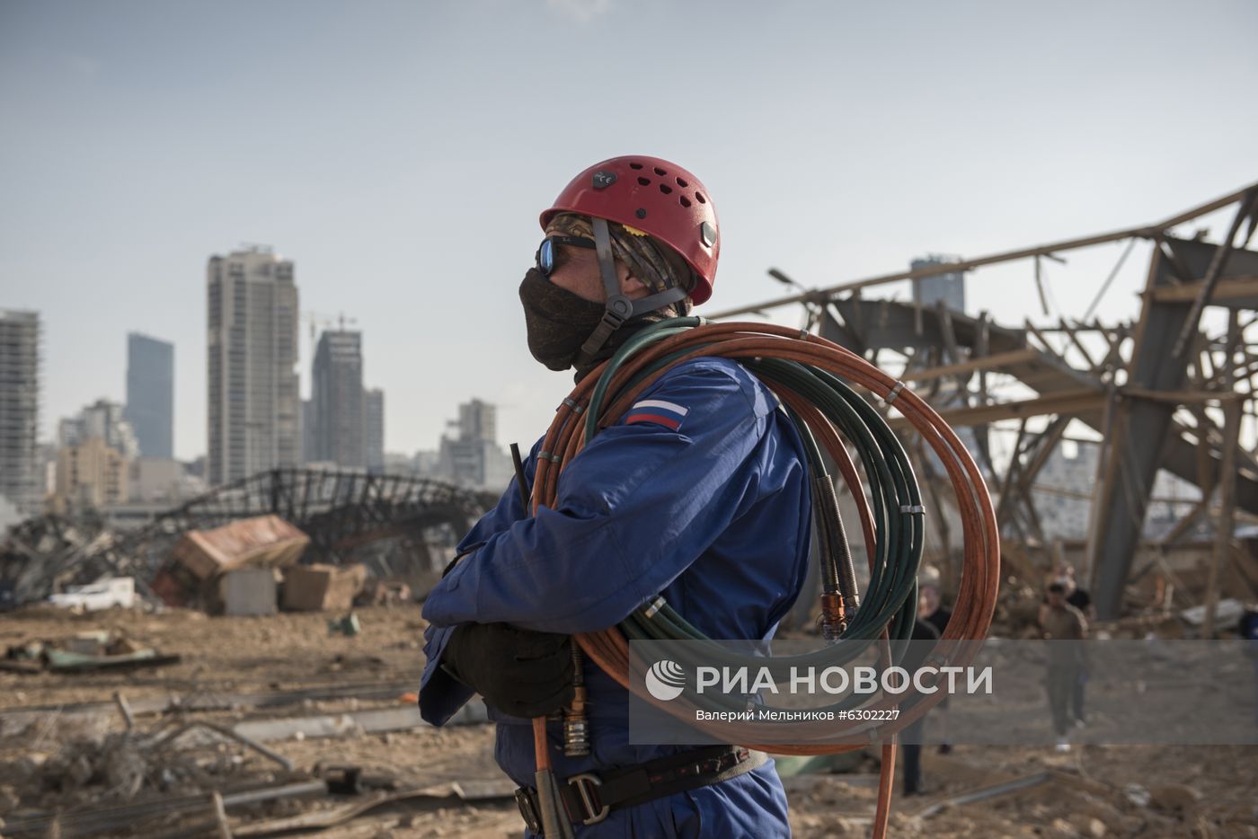 Последствия взрыва в Ливане