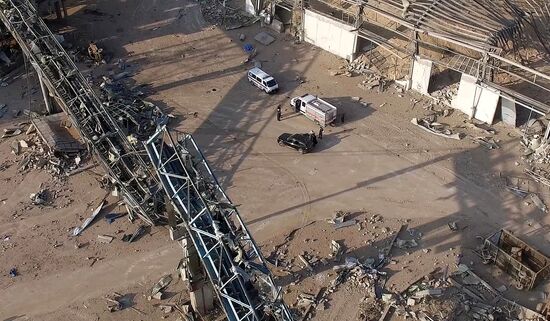 Последствия взрыва в Ливане