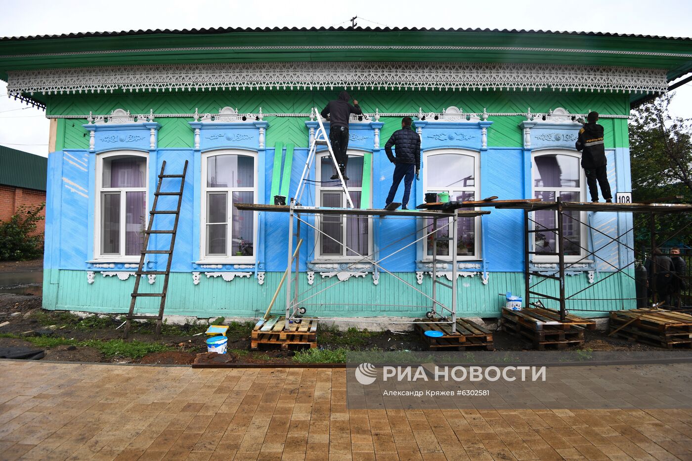 Тулун после паводка 