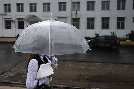 Тулун после паводка 