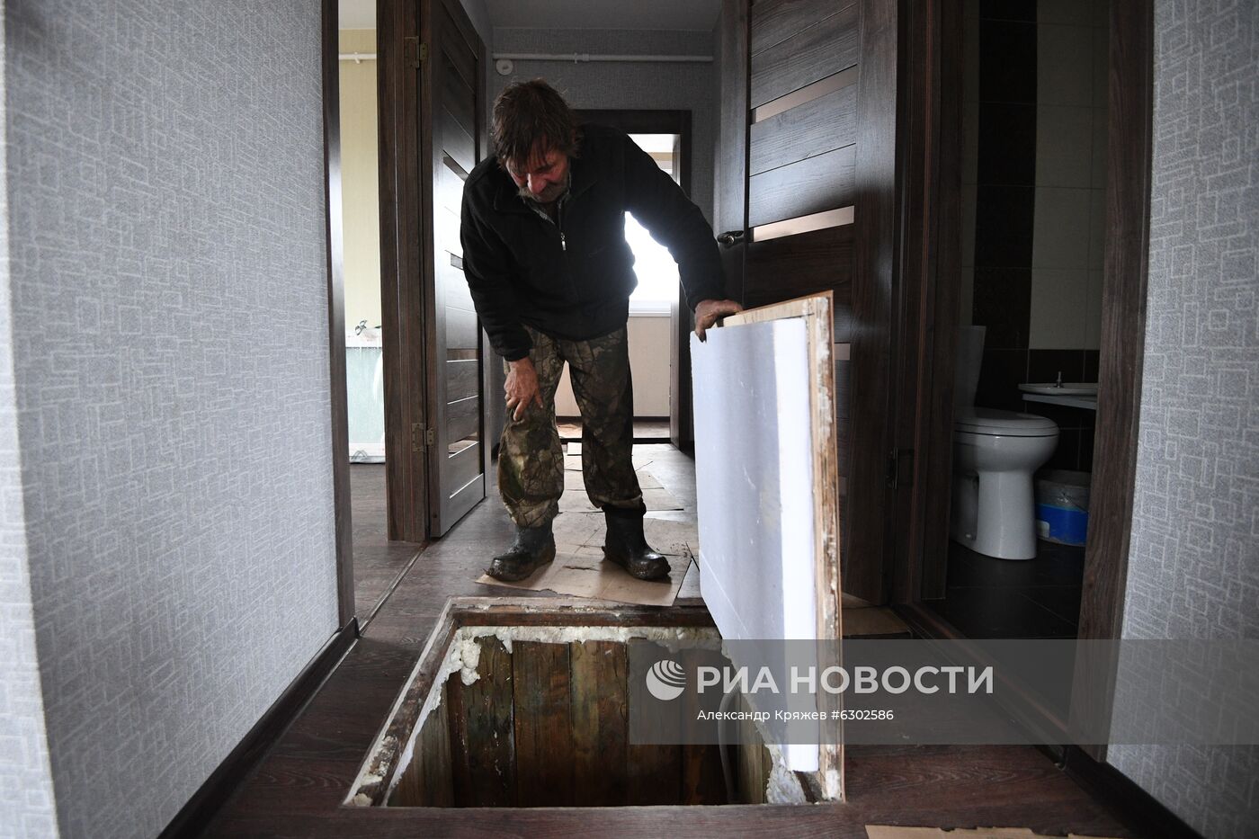 Тулун после паводка