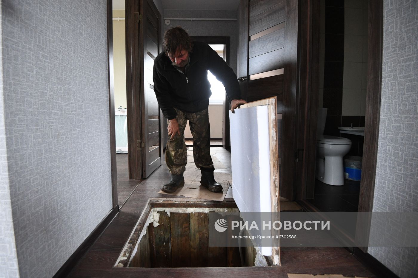 Тулун после паводка 