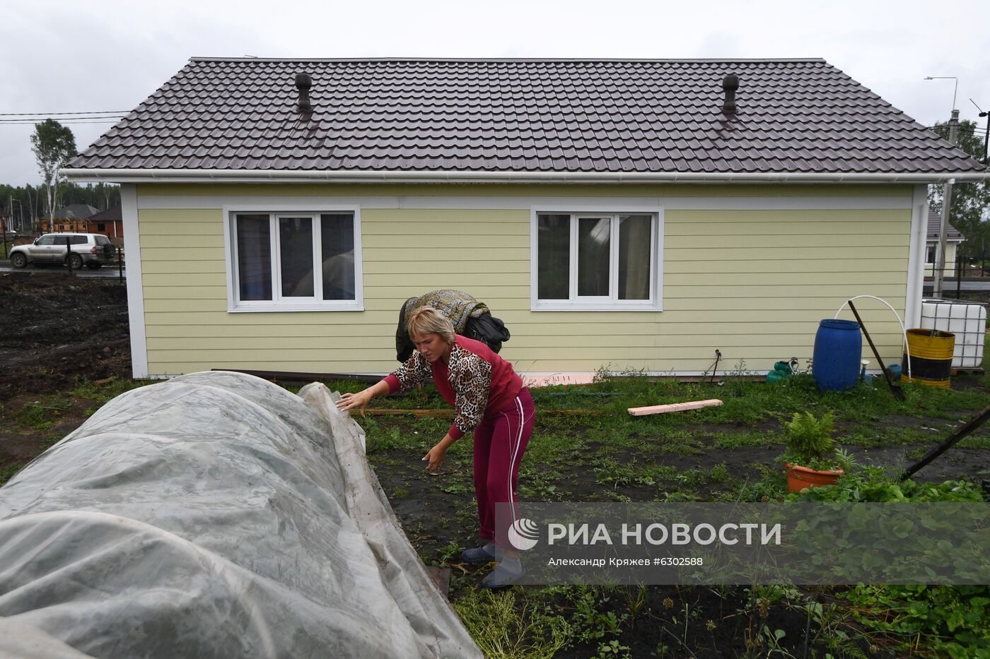 Тулун после паводка