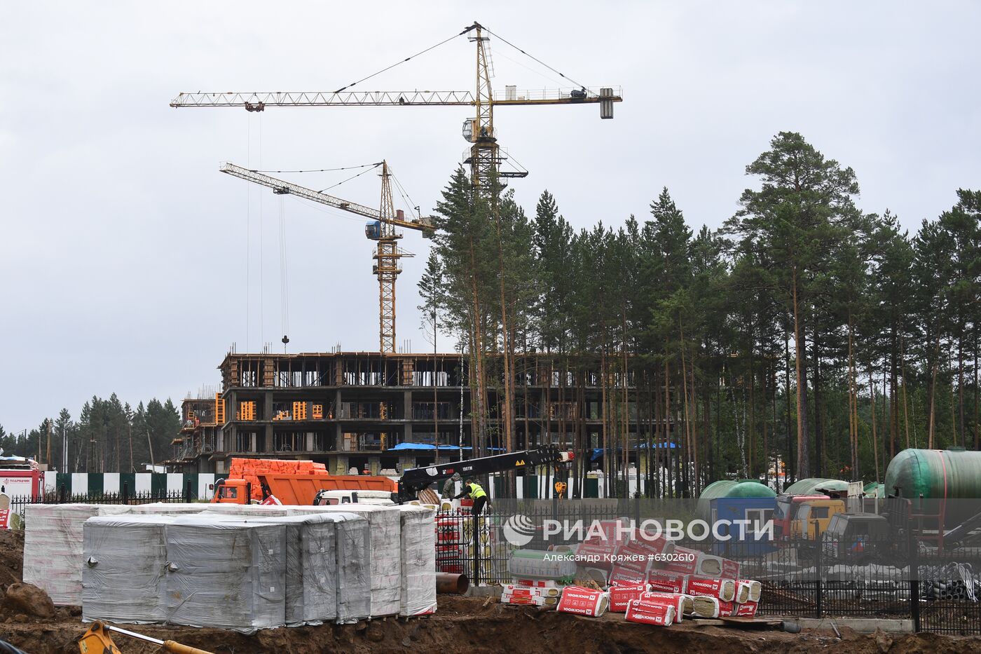 Тулун после паводка