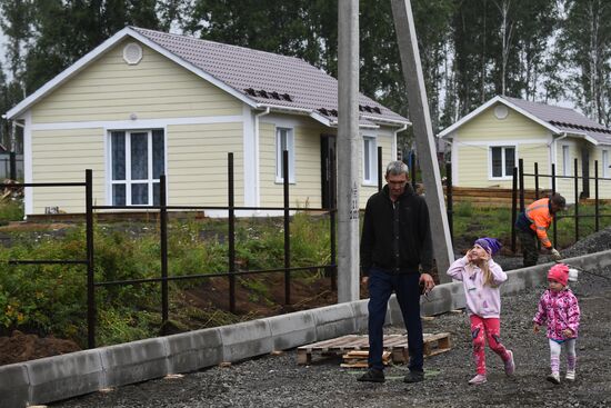 Тулун после паводка 