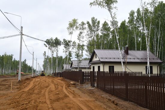 Тулун после паводка 