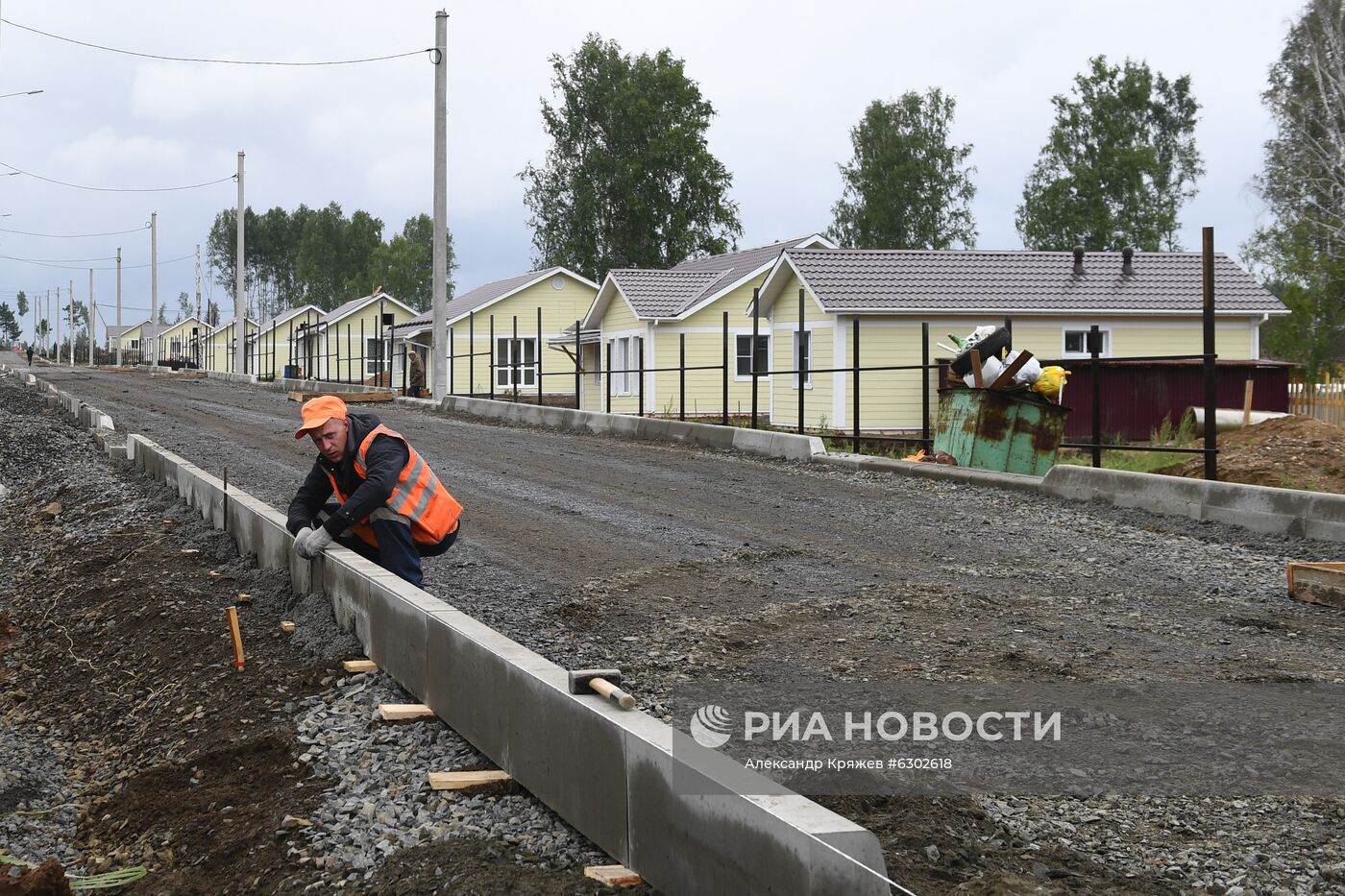 Тулун после паводка 