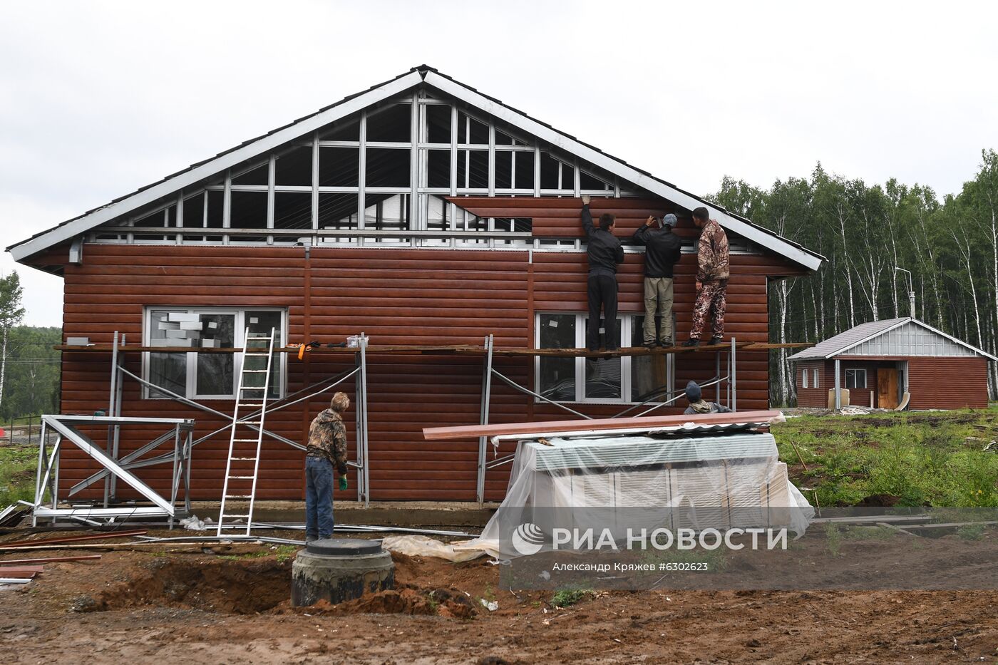 Тулун после паводка 