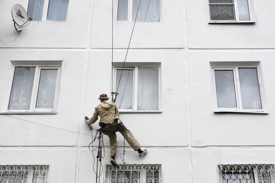 Тулун после паводка 