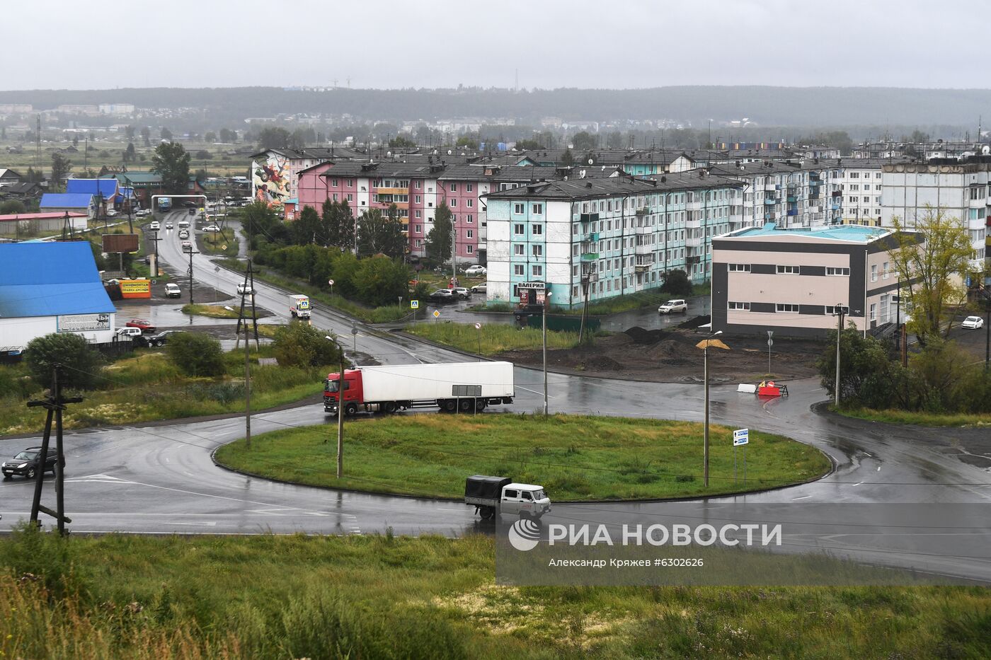 Тулун после паводка 