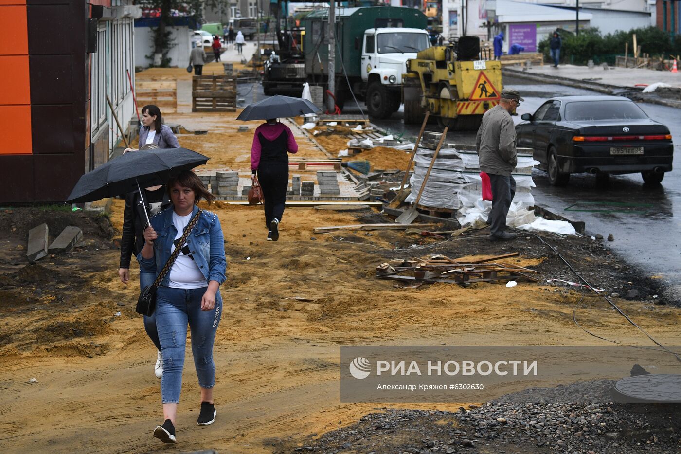 Тулун после паводка
