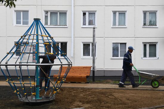 Тулун после паводка 