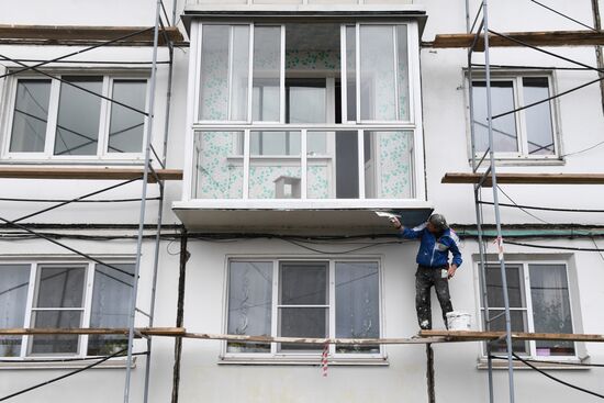 Тулун после паводка 