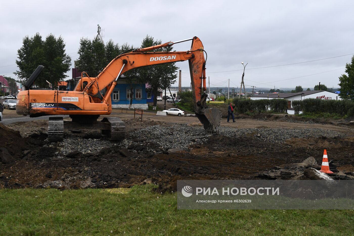 Тулун после паводка 