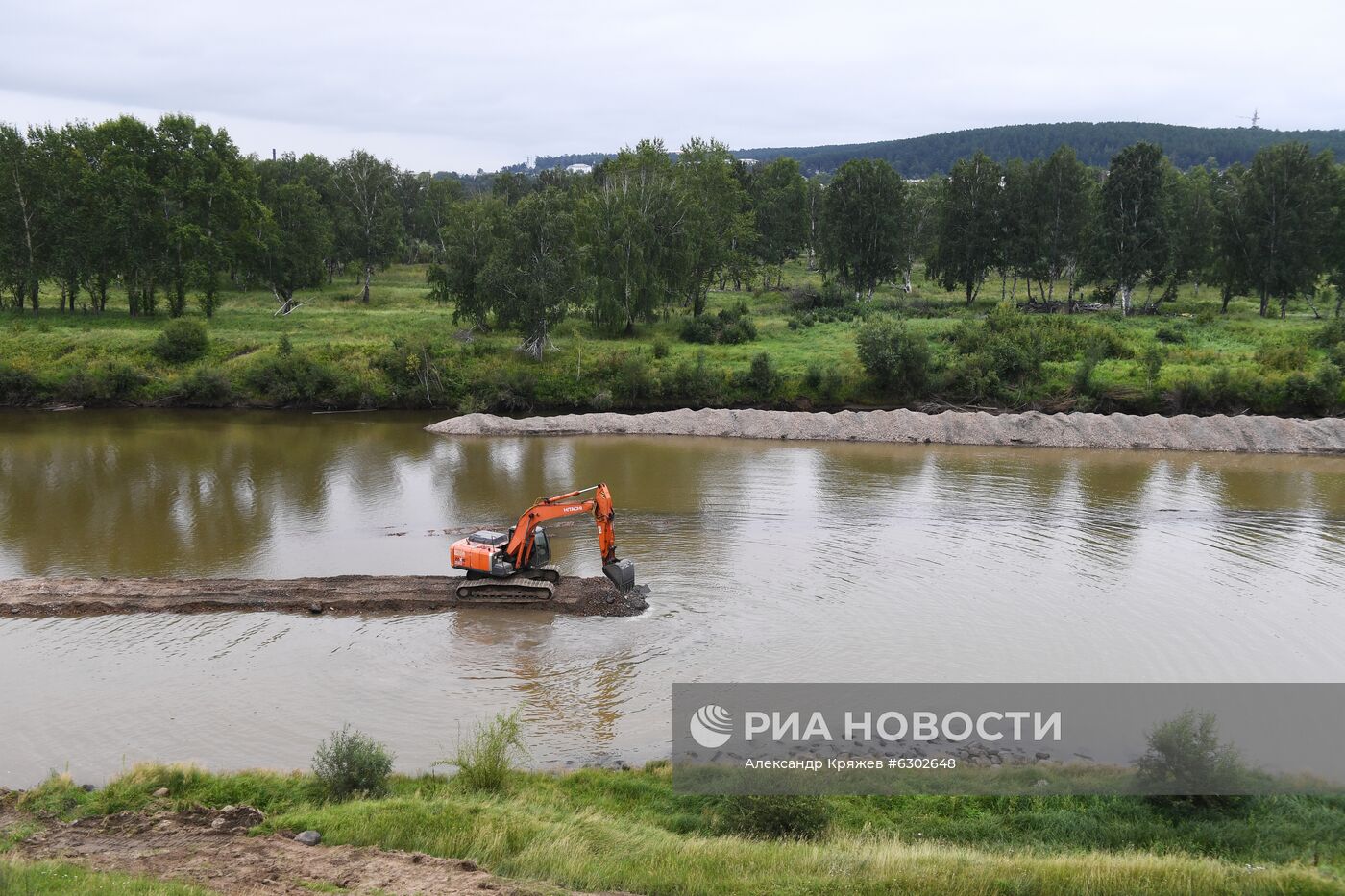 Тулун после паводка 